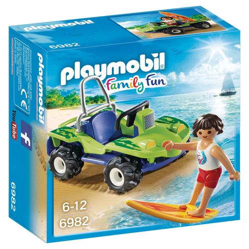 Playmobil 6982 - Surfer Et Buggy