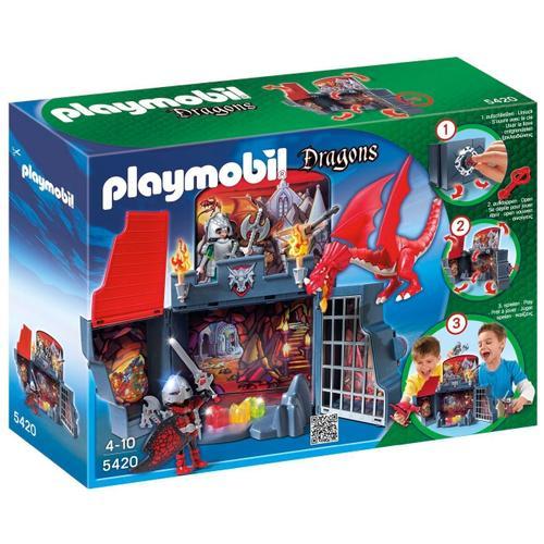 Playmobil Dragons 5420 - Coffre Et Chevaliers