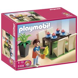 PLAYMOBIL 70207 - Dollhouse - Salon avec cheminée pas cher 