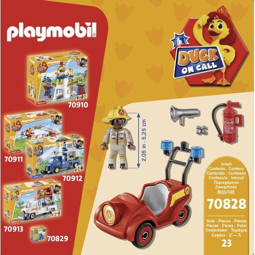 Playmobil 70828 - Voiturette De Pompier - 3