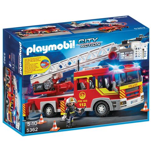 Playmobil 5362 - Camion Pompier Avec Échelle