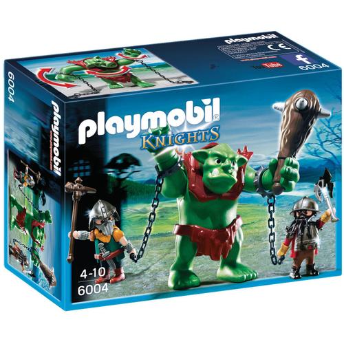 Playmobil 6004 - Soldats Nains Avec Troll 0115