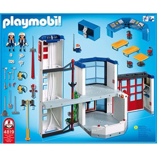 Playmobil 4819 - Caserne de pompiers - playmobil | Rakuten -  Saint-Jean-de-la-Forêt Orne - Retrait sur place
