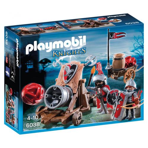 Playmobil 6038 - Chevaliers De L'aigle Avec Canon