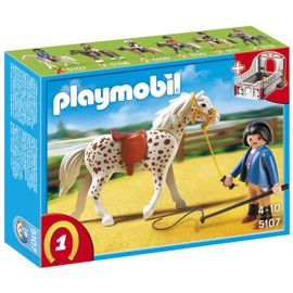 Playmobil 5107 - Cheval Et Monitrice