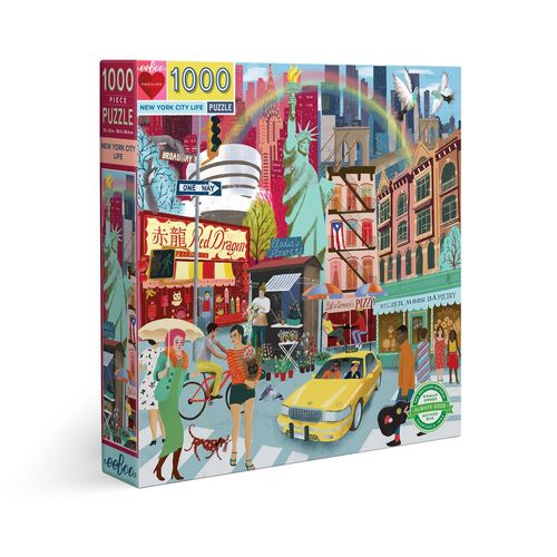 Puzzle 1000 Pièces Eeboo New York City Life