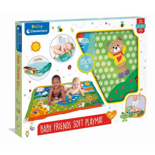 Baby Clementoni For You Tapis - Baby Friends Soft Playmat