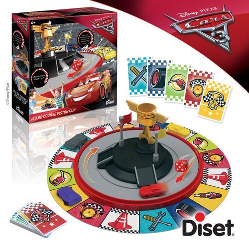 Diset Cars 3 - Jeu De Course Piston Cup Cars