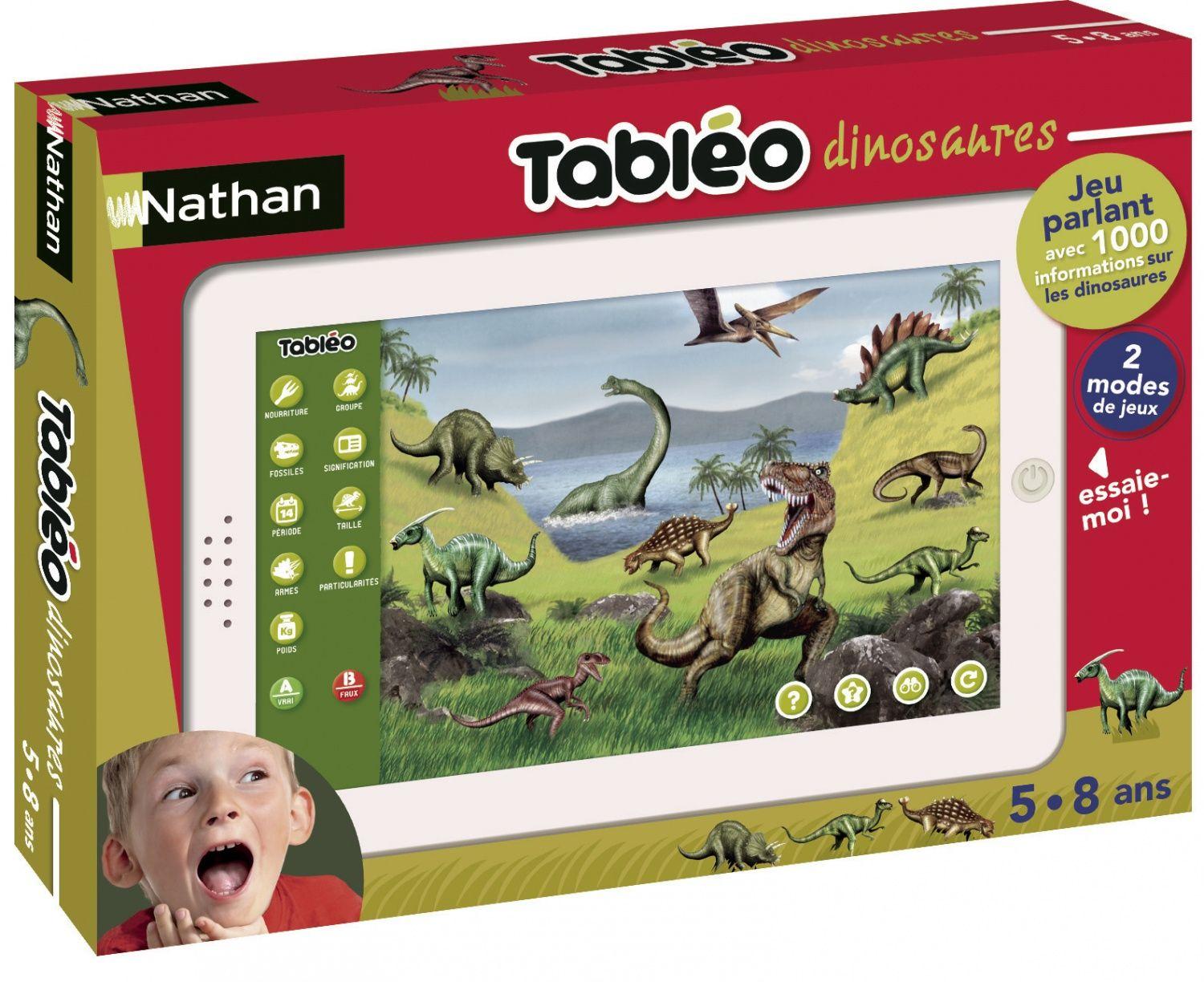 Tablette interactive Tabléo : Dinosaures