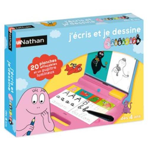 Nathan J'écris Et Je Dessine Avec Barbapapa