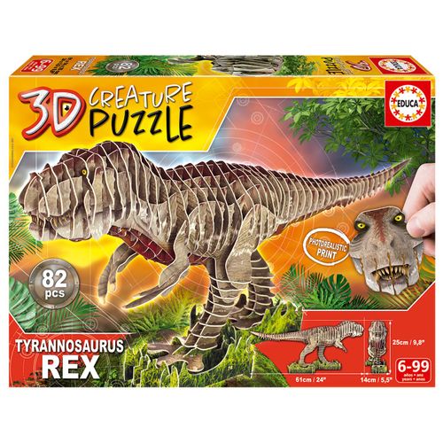 Educa T-Rex 3d Creature Puzzle