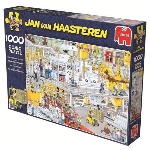 Jumbo Jan Van Haasteren - Puzzle Comic La Chocolaterie