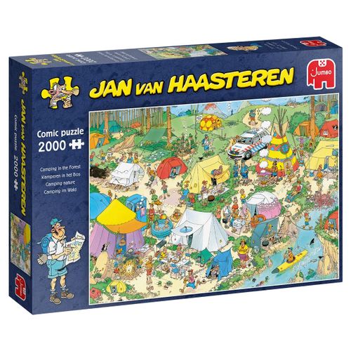 Jumbo 2000 Jan Van Haasteren - Camping En Forêt