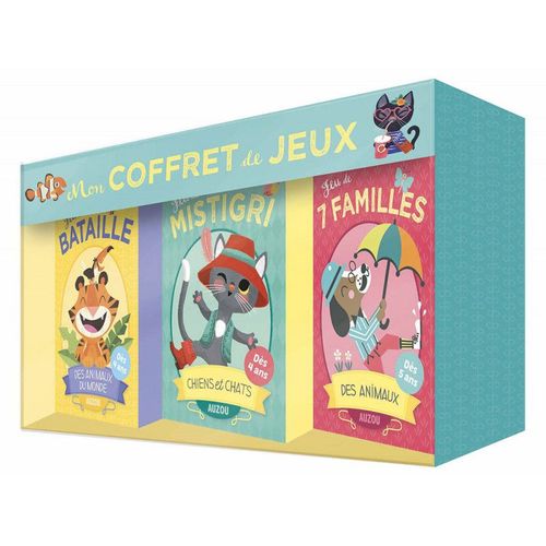 Cartes Mon Coffret De Jeux - 7 Familles, Mistigri Et Bataille