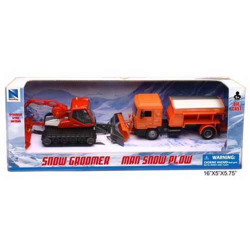Die-Cast Coffret Dameur + Chasse Neige