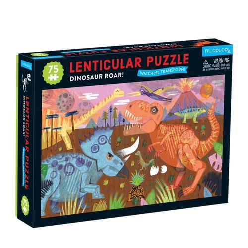 Puzzle 75p Dinosaure Lenticulaire