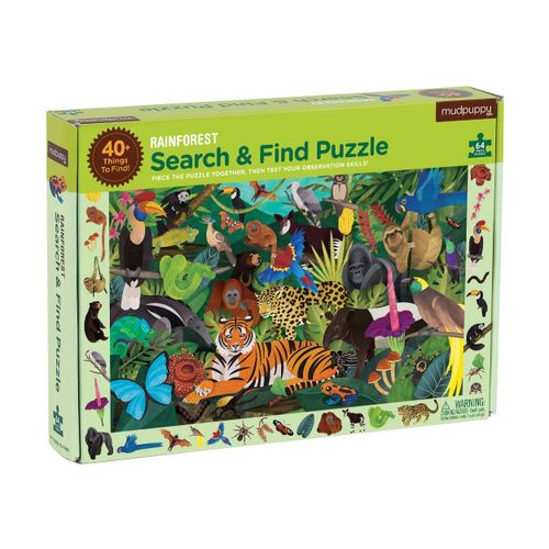 Puzzle 64p Jungle Observation