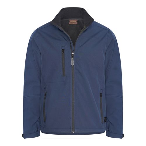 Cappuccino Italia Softshell Zip Jacket Navy Bleu