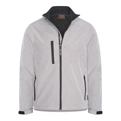Cappuccino Italia Softshell Zip Jacket Grijs Gris