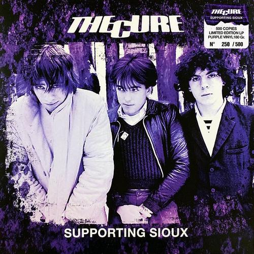 The Cure - Supporting Sioux - Lp Couleur Purple Marbrée Édition Limitée Et Numérotée À 500 Ex Collector Numéro 6