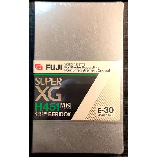VHS E30 SXG H451 PRO FUJI