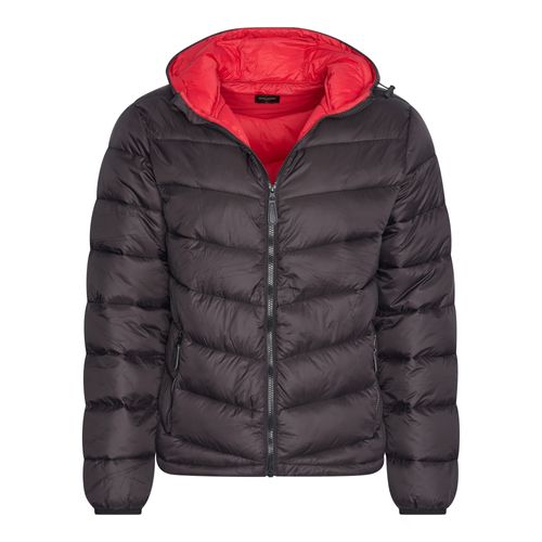Cappuccino Italia Hooded Winter Jacket Zwart Noir