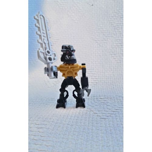 LEGO BIONICLE mini Figurine : réf bio004 piraka reidak avec arme