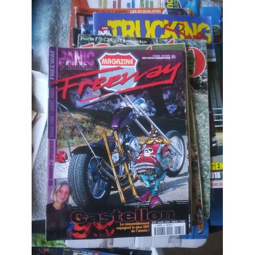 Freeway Magazine 84 Panhead,Speedster 96ss,Indian Big Chief,Shovelhead,Fxst Softail Standard,883 Xlh