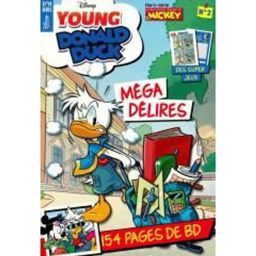 Le Journal De Mickey Young Donald 2 H Mega Delires 154 Pages De Bd