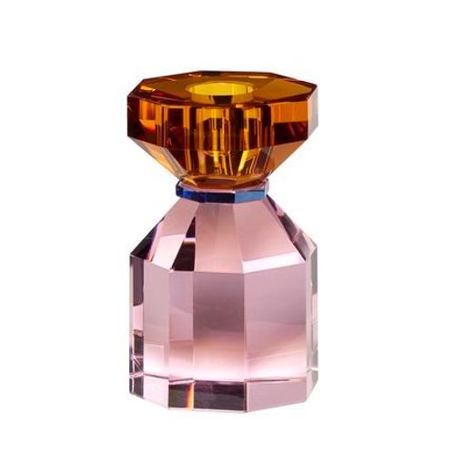 Chandelier en cristal orange et rose Gem - Taille unique