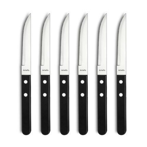 Steak Pizza 2.0 - Coffret 6 Couteaux Steak - Taille Unique