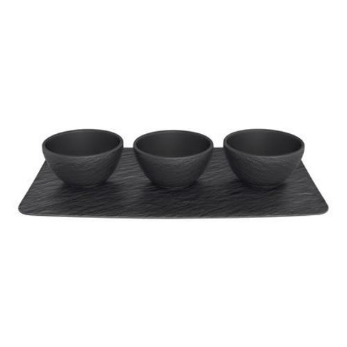 Manufacture Rock Set Coupelle Dip 4 Pcs - Taille Unique