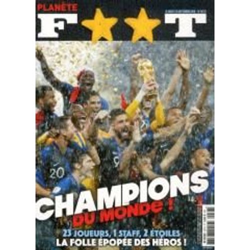 Planète Foot 267 Champions Du Monde