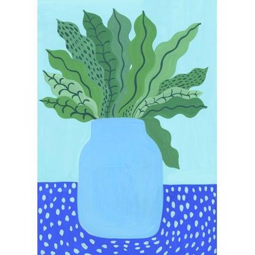 Affiche Art par Agathe Singer - Blue Vase -