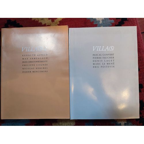 Villas - N° 1 - Pascal Convert, Pierre Faucher, Denis Laget, Marc Le Mené, Eric Poitevin - Académie De France À Rome, Villa Médicis, Juillet 1990, Département De Loire-Atlantique, Gétigné...