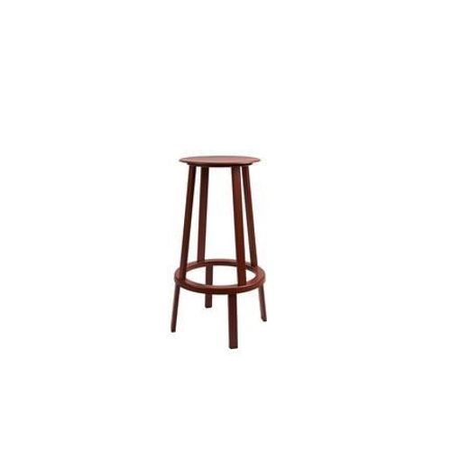 Tabouret De Bar Revolver Stool - Rouge - Hauteur 76 Cm - Taille Unique