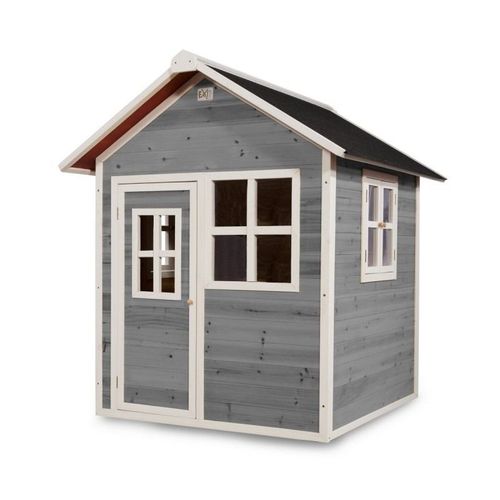 Exit Maisonnette En Bois Loft 100 - Gris