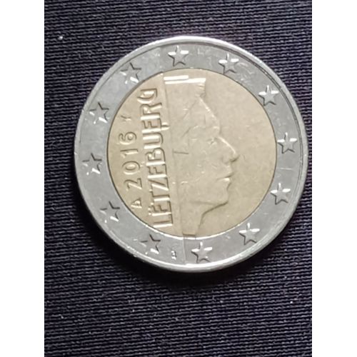 2 Euros 2016 Letzebuerg Bon Etat Capsule