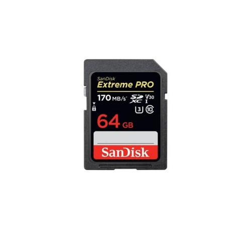SANDISK - Carte mémoire SDXC SanDisk Extreme PRO 512 Go Jusqu'à 170 Mo/s,  UHS-I, Classe 10, U3, V30