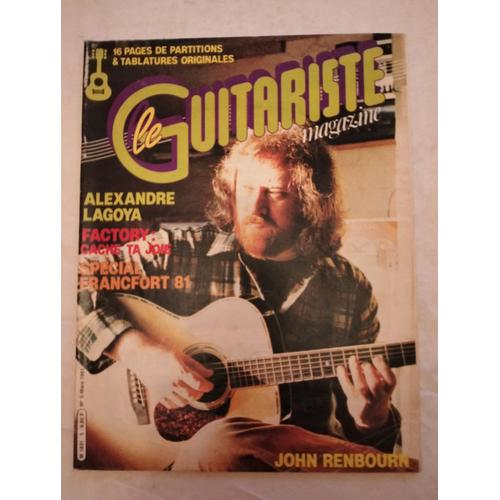 Le Guitariste Magazine N°5 Mars 1981