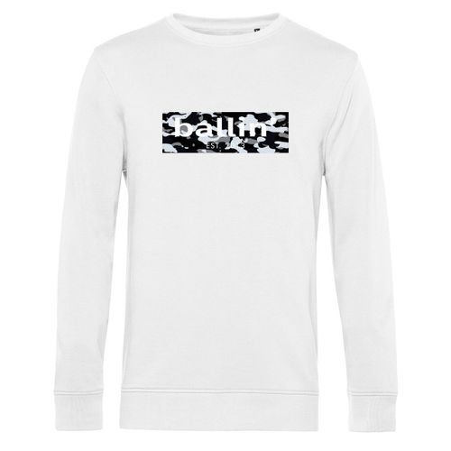 Ballin Est. 2013 Camo Block Sweater Blanc