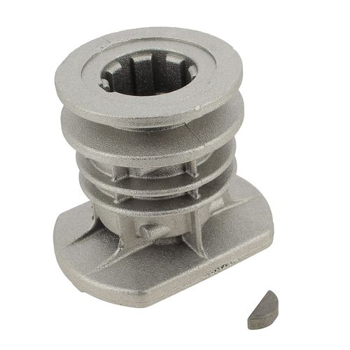Support lame 25mm + clavette 122465608/3 pour Tondeuse a gazon Ggp