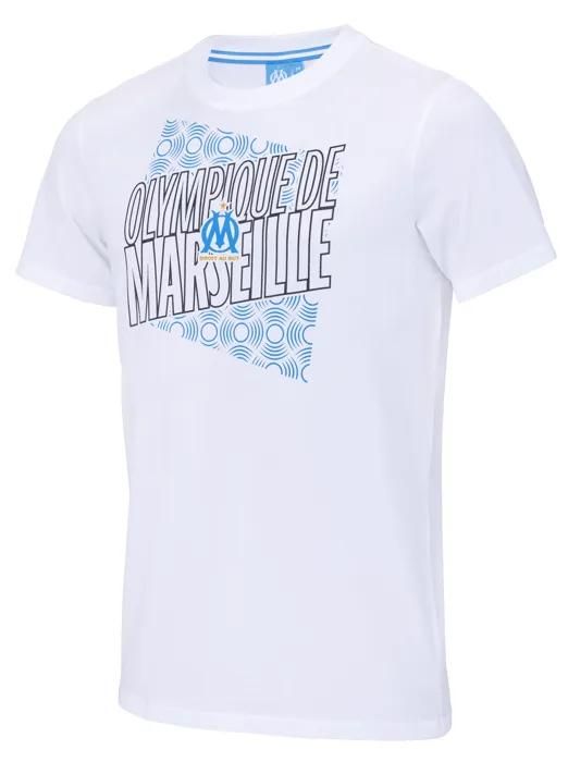T-shirt Officiel Olympique De Marseille OM - Collection Supporter - Coton - Taille Homme