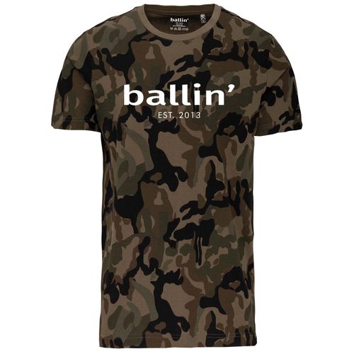 Ballin Est. 2013 Army Camouflage Shirt Vert