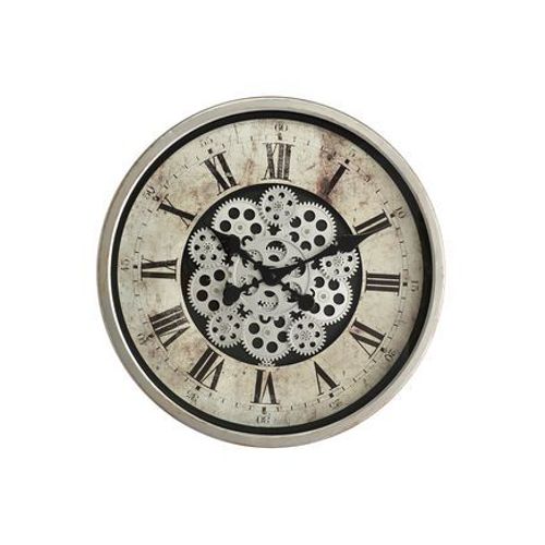 Horloge ronde mécanisme apparent 46x46x8,5cm - Taille unique