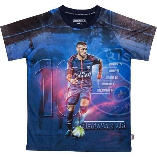 4 Ans - Maillot - Psg - Neymar Jr - Collection Officielle - Taille Enfant - Manches Courtes