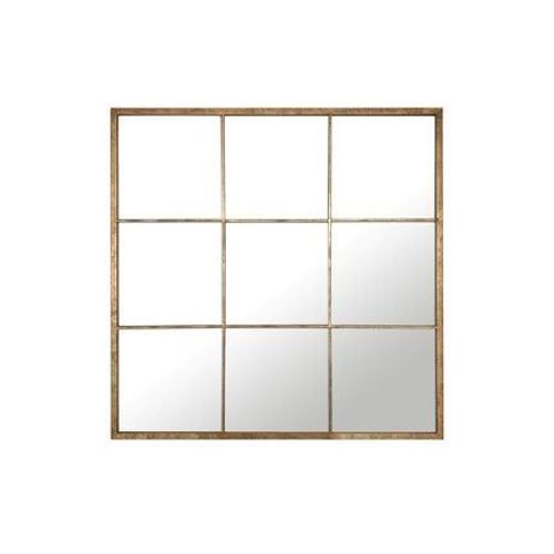 Miroir carré 9 vues effet fenêtre 100 x 100 cm - Taille unique