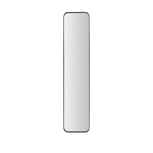 ISIS - Miroir rectangulaire 30x140cm - Noir - Taille unique