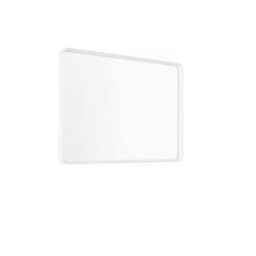 Miroir Norm rectangulaire - blanc - Taille unique