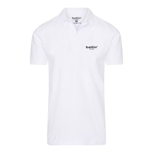 Ballin Est. 2013 Basic Polo Blanc